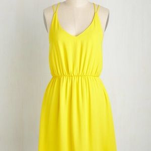 Modcloth Baby I’ve Got Your Sunny Dress